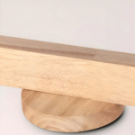 Plafonnier cylindrique Spot en bois – Image 7