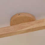 Plafonnier cylindrique Spot en bois – Image 8