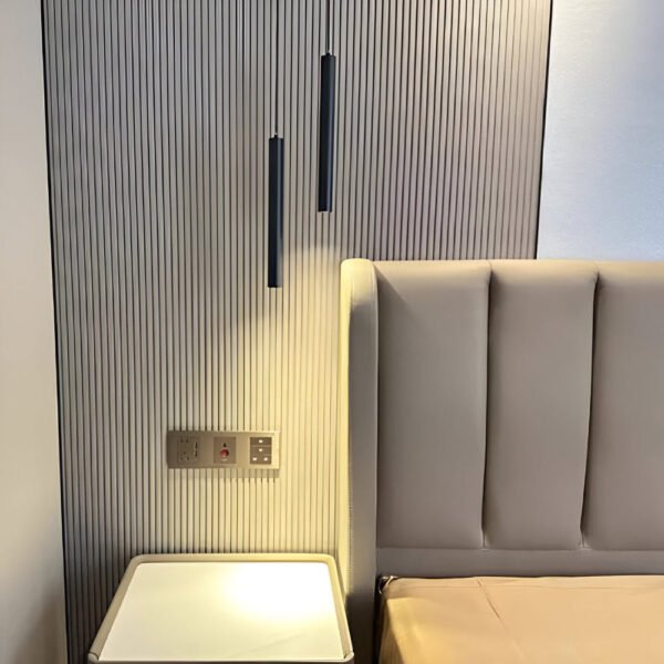 Suspension LED à double tête Nordic