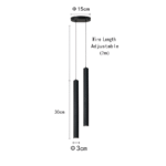 Suspension LED à double tête Nordic – Image 8