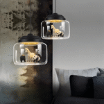 Suspension panda décoratif